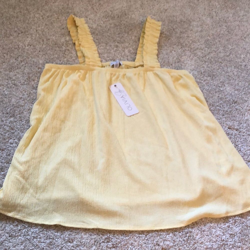 New Olivia sky cami top size M
